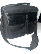 Dell Deluxe Laptop Computer Carrying Case Bag Shoulder Strap, Leather  Sturdy