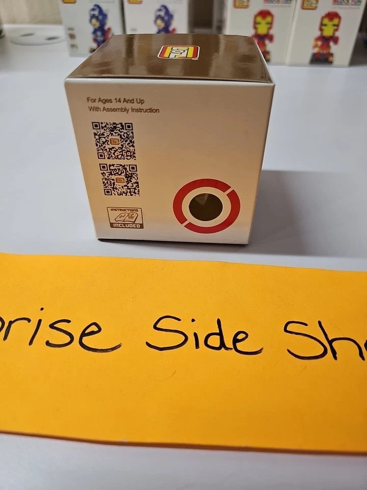 Captain America Micro Block Building Set 190 Pieces LOZ Diamond Block NIB - Image 2 of 4