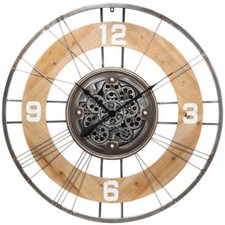 Wanduhr mit Deko-Mechanismus LANA, Ø 90 cm