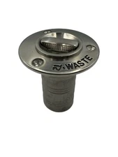 Whitecap Marine Push Up Deck Fill (Waste)  1-1/2" Hose   6996