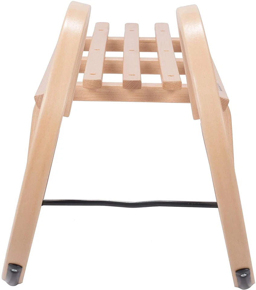 Colint Hörnerschlitten 110 cm Holzschlitten Schlitten Holz Rodel Hörner - Bild 3 von 4