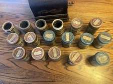 Edison / Columbia Cylinder Phonograph.   (17 Pieces)