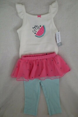 carter's watermelon outfit