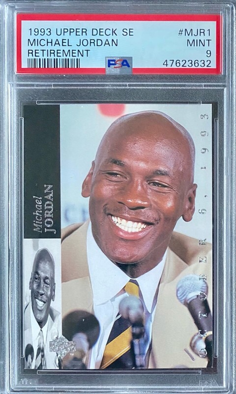 93-94 Upper Deck SE Michael Jordan Retirement - Michael Jordan Cards