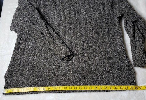 Vintage Cousin Johnny Men's Sweater Quarter Zip Size Large Made In USA - Picture 9 of 9