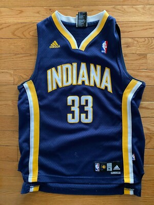 Indiana Pacers Sewn Jersey #33 Danny Granger Youth Sz M Boys 10-12