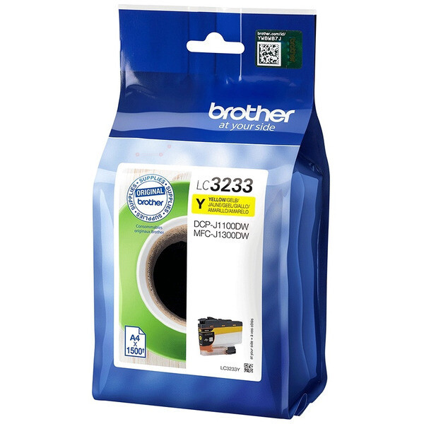 Brother LC-3233Y Tintenpatrone Gelb, 1.500 Seiten FüR Brother MFC-J 1300-image