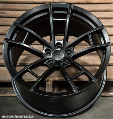 MRR M392 20x9.5 / 20x11 Black Wheels For Charger Scatpack