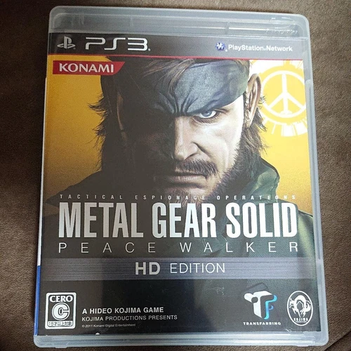 PS3 Metal Gear Solid Peace Walker HD Edition Japan PlayStation 3