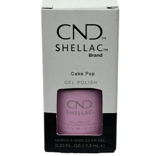 Shellac Nail Color - Cake Pop by CND for Women - 0.25 oz Nail Polish