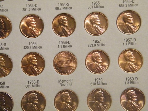 Higher Grade set 1941-1974 PDS Lincoln Wheat & Memorial Penny Cent G-BU 90 coins - 第 7/10 張圖片