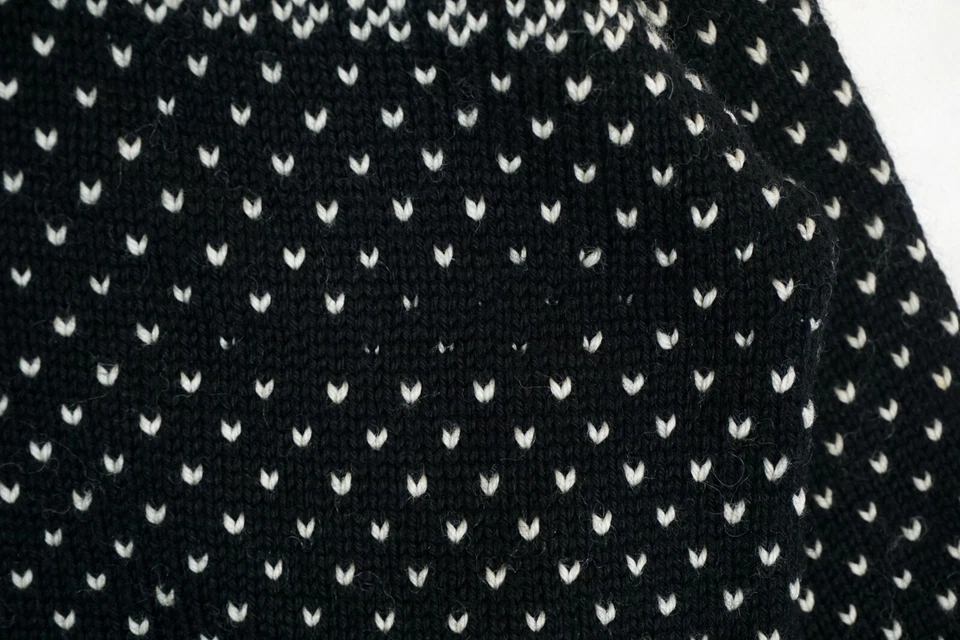 Pull traditionnel en laine à manches longues et col fermé Dale of Norway tail... - Photo 3/4