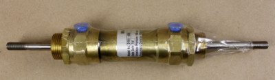 Parker Schrader 35901-0020 Mini Brass Air Cylinder Double Rod/Act 1''Bore 2''Strok