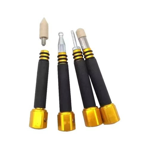 Car Dent Maintenance Rod Tips Slide Bar Tapper Hammer with Replace Head Body Dent Repair Tool for M8 Thread Hammer Tap Holder Measure Kit Knock-down Pen Pdr Tools Car Tap Down Kit