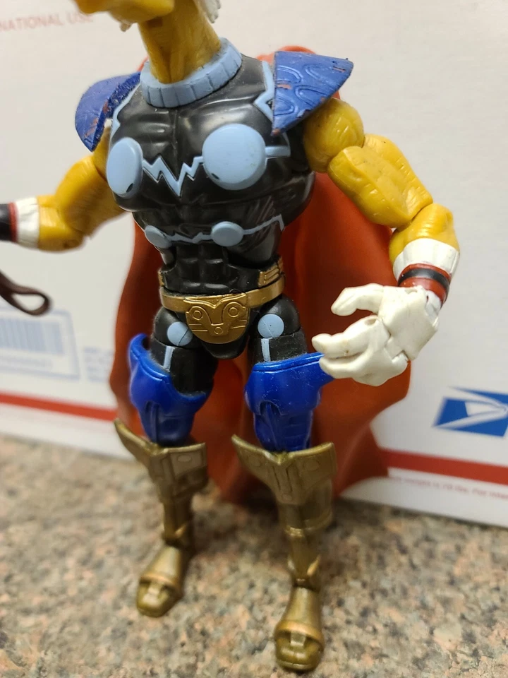 Beta Ray Bill Marvel Legends MODOK BAF Construye Una Figura Serie 6" Toybiz Suelto A Foto 3 de 4