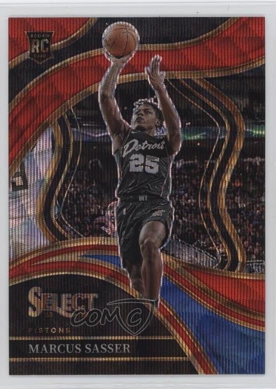 2023-24 Panini Select Courtside Red Wave Prizm Marcus Sasser #292 5i3