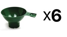 Norpro Wide Mouth Plastic Canning Funnel, 4 &frac34; Inch Diameter (6-Pack)