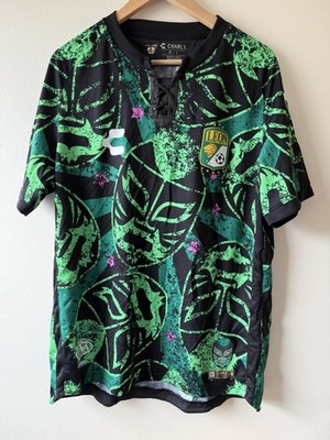 Panzas Verdes de Leon Luchador Alternate Soccer Jersey Charly Men s Large