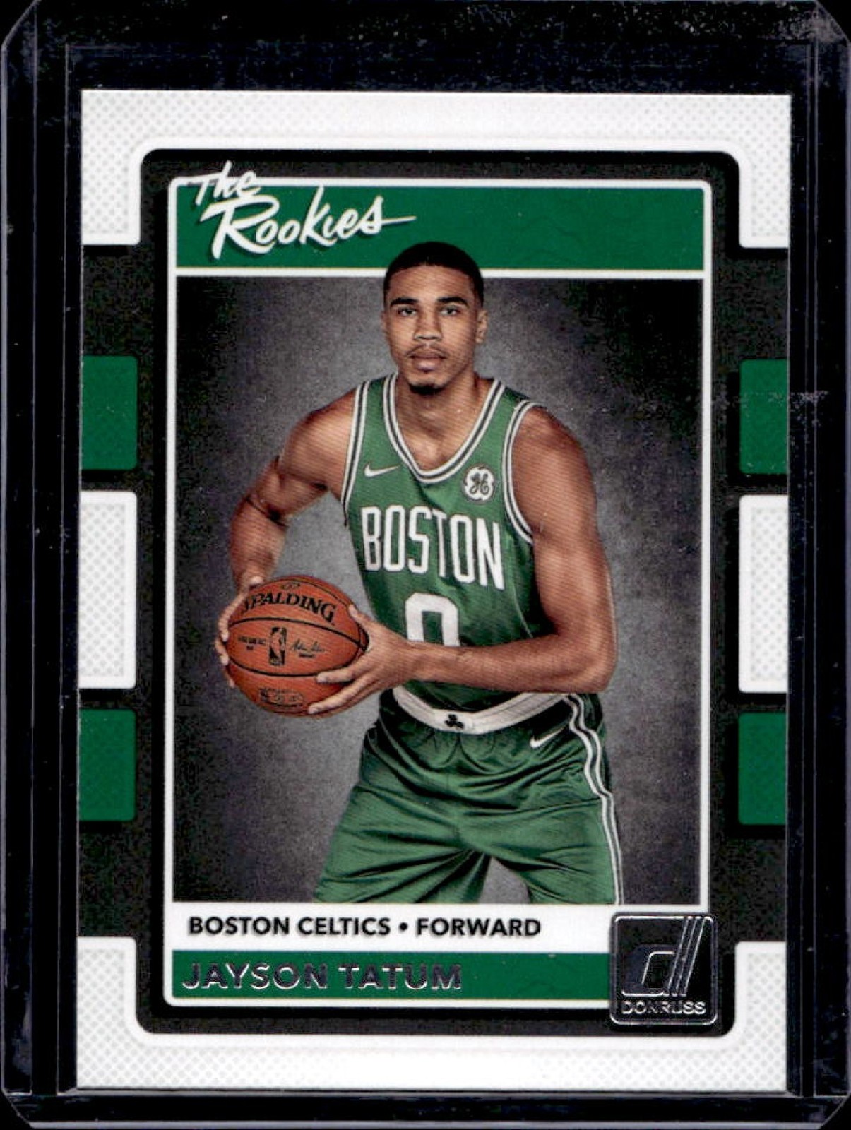2017-18 Donruss Jayson Tatum The Rookies Rookie RC #3 Celtics
