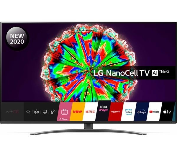 LG 55NANO816NA 55"" Smart 4K Ultra HD HDR LED TV with Google Assistant & Amazon