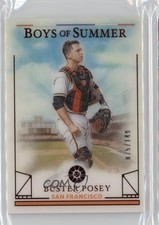 2024 Panini Boys of Summer Red 75/149 Buster Posey #5 s1i