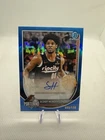 25-26 Bowman Chrome Scoot Henderson #BCA-SH Blue Refractor Auto 85/150 - Blazers
