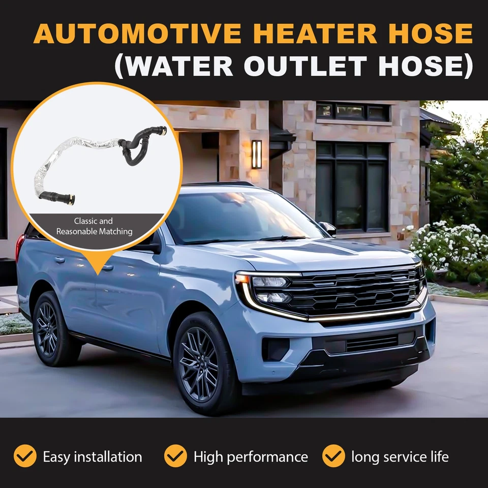 For Ford Expedition Lincoln Navigator 3.5L Heater Water Outlet Hose JL1Z18472C - Изображение 3 из 4