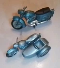 Vintage MATCHBOX Lesney And Britans Lot Of Two Triumph Motorcycle .