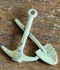 Vintage Shovel & Pick Sterling Silver Charm — photo 5