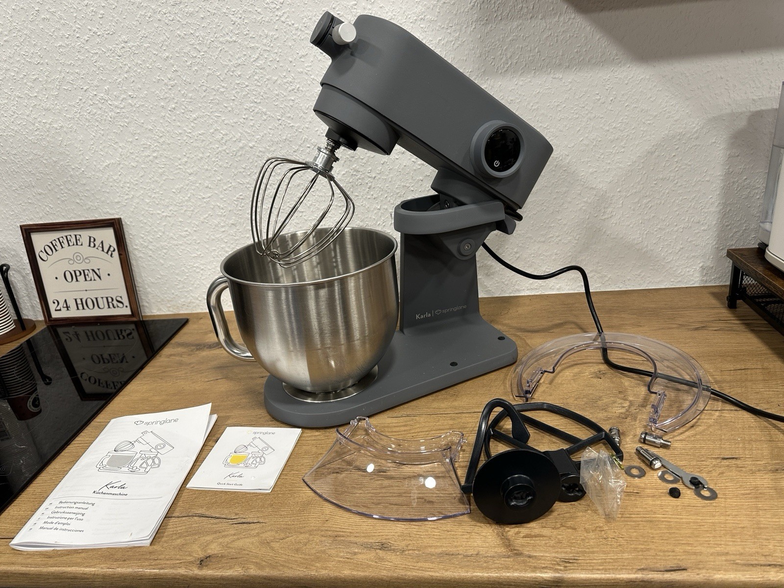 ❥ SPRINGLANE Karla Küchenmaschine Mixer Knetmaschine 5,2L Vollmetall 800W Defekt ❥ SPRINGLANE Karla Küchenmaschine Mixer Knetmaschine 5,2L Vollmetall 800W Defekt