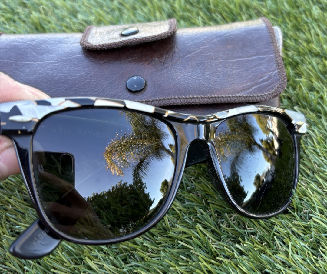 Vintage 3 & L Rayban Wayfarer ii Sunglasses Made in USA | eBay