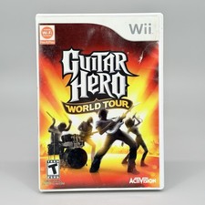Guitar Hero World Original Nintendo Wii Replacement Case Manual Only No Game