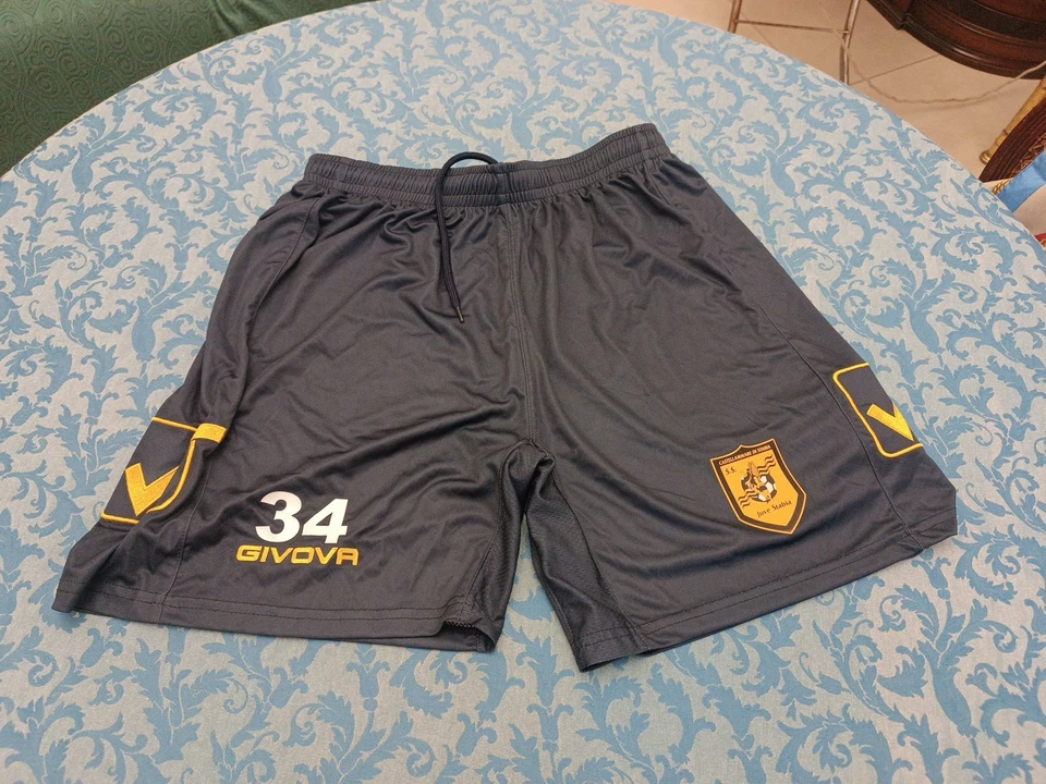 Pantaloncini Calcio Juve Stabia Numero 34 Givova Tg L Vintage   Vedi Foto . HL - Immagine 4 di 4