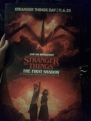 Stranger Things Poster From The Play