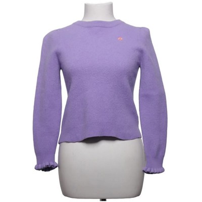 Frogbox, Strickpullover, Größe: 42, Lila, Merinowolle, Einfarbig #veJ