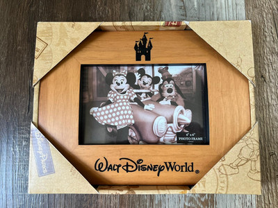 Disney Bilderrahme Frame mit inschrift Walt Disney World & Schloß Magic Kingdoom