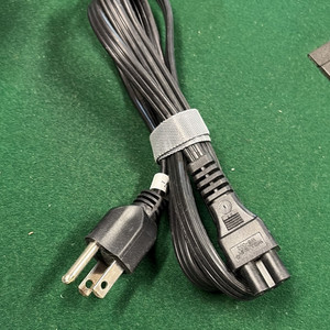 Black 6 ft 3-Prong to Mickey Mouse Female Fused Power Cable Cord E55418