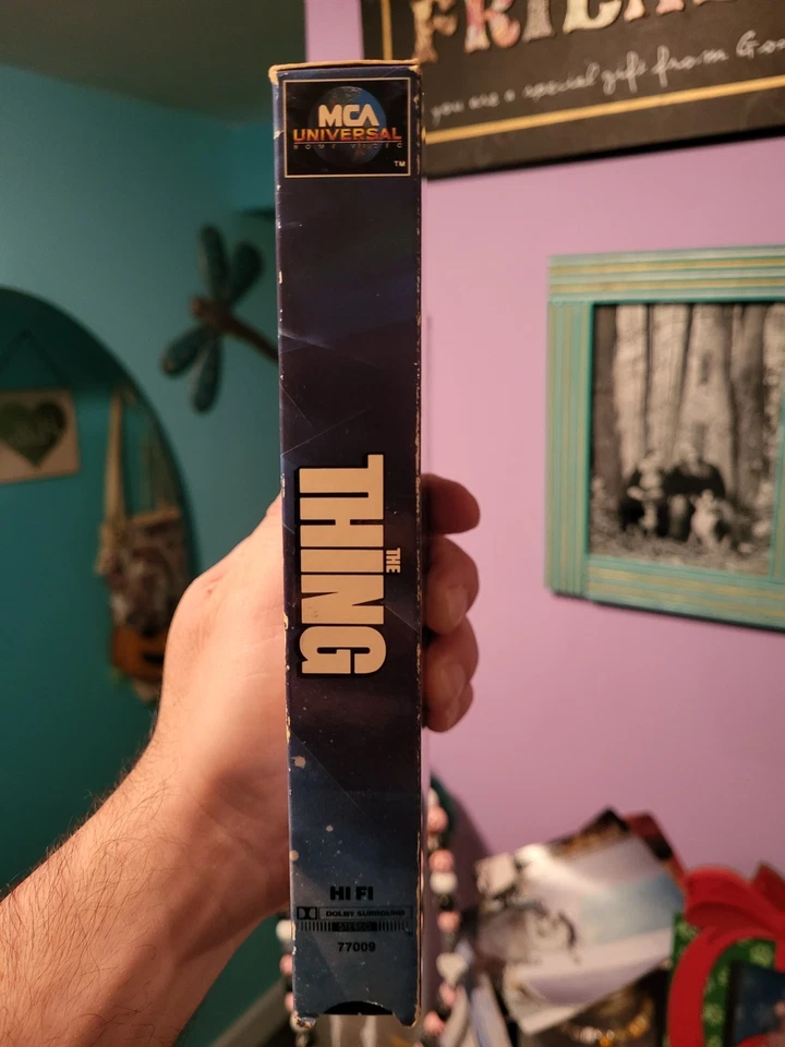 John Carpenter's The Thing VHS (1982) MCA Home Video 1986 Release (Rare OOP)  - Image 4 of 4