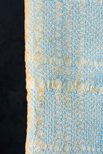 Shibori Silk Kimono Fabric Panel Japanese Vintage Textile