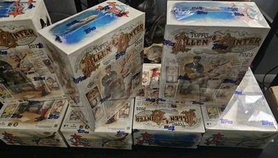5 Unopened 2025 Allen & Ginter Hobby Packs! From Fresh Hobby Box, Hits Live! 