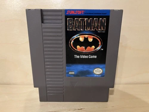 Batman (Nintendo NES) Authentic Cartridge Only • Tested & Working Original Owner
