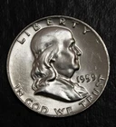 1959 D Franklin Half Dollar Choice BU    Lot 5089
