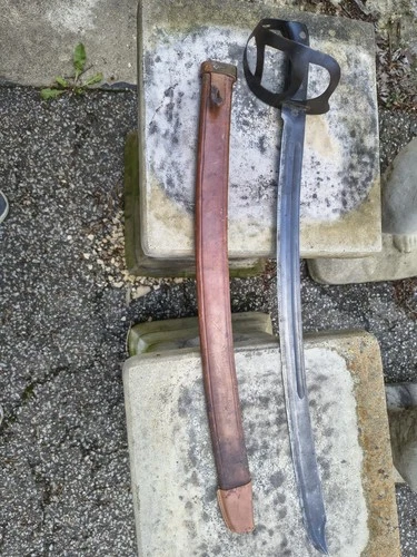 Antique WW1 Era Sword With Original Scabbard