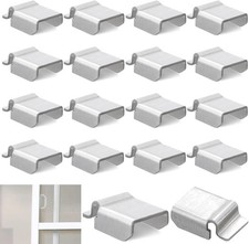 40 Pack Window Screen Spreader Bar Clips, Screen Retainer Clips for 5/16" Screen