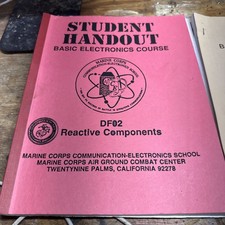 Marine Corps Communication Electronics School DF02 Reactive Components School 