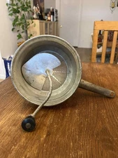 Vintage Foley Food Mill Hand Crank Aluminum Kitchen Tool Applesauce Tomato Prep