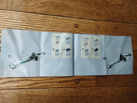 3 star wars Lego Manuals 8036, 7913, 7203