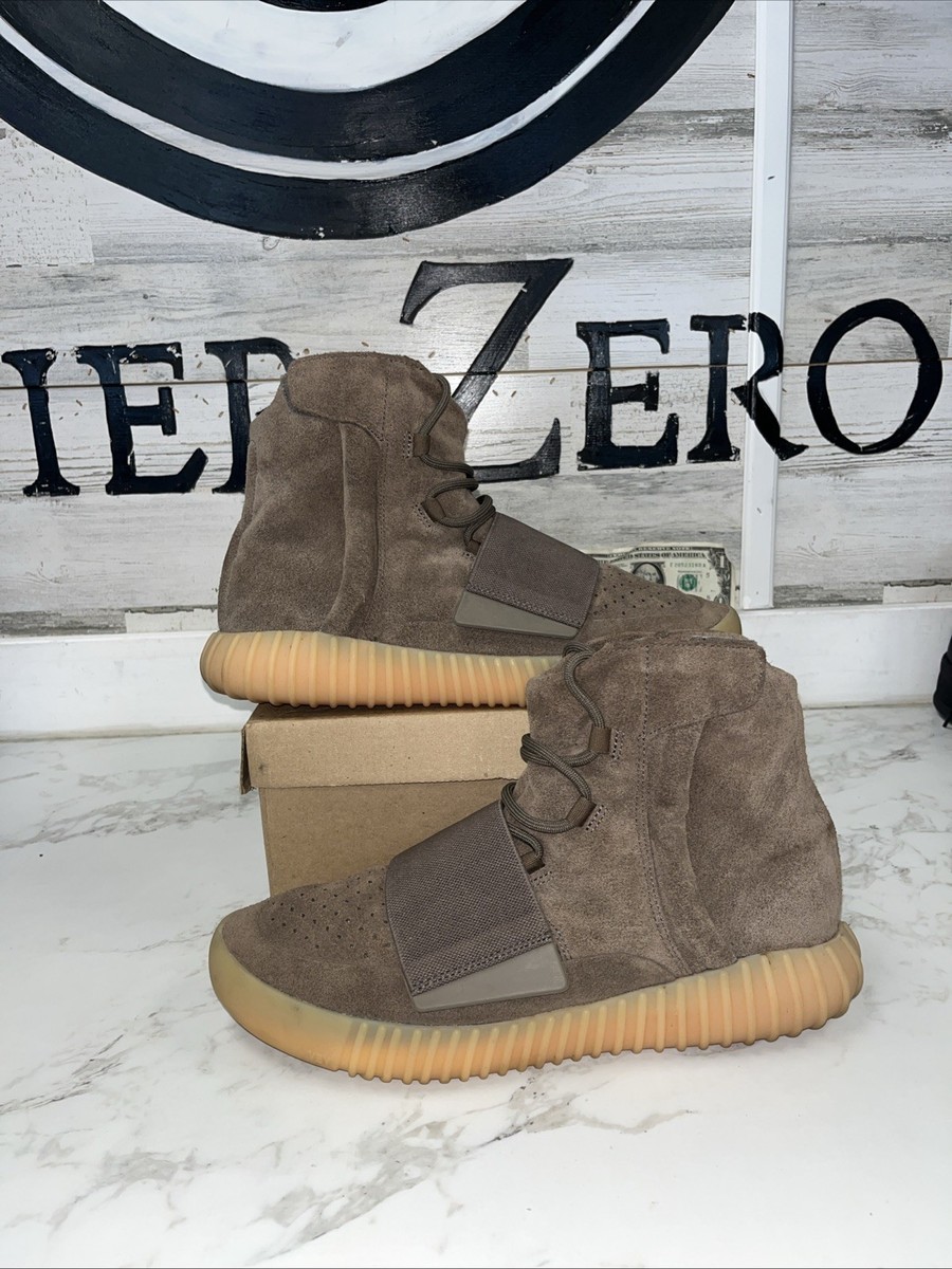 Size 10 adidas Yeezy Boost 750 Chocolate 889772378834|