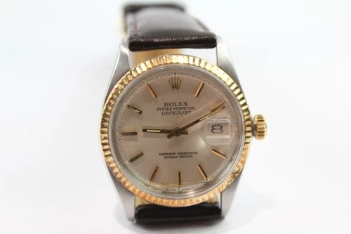 Vintage Rolex Datejust Two Tone Watch Head Ref 1601 Automatic SPARES/REPAIRS