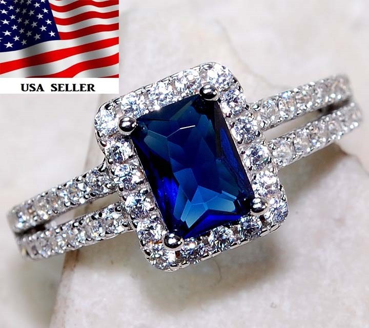  3CT Heat Treated Kyanite 925 Solid Sterling Silver Ring Jewelry Sz 7 J1-2